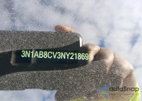 2022 Nissan Sentra Sv Xtronic Cvt from USA, damaged, VIN 3N1AB8CV3NY218695